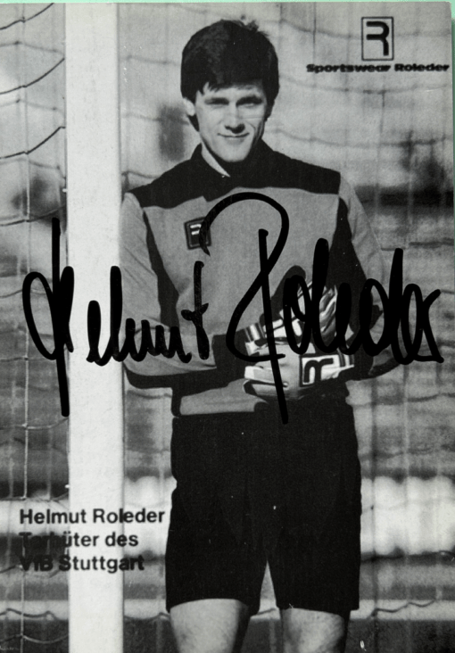 Autogramm von Helmut Roleder