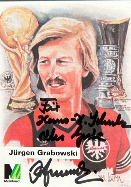 Autogramm von Jürgen Grabowski