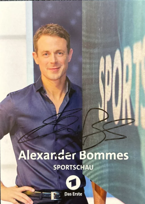 Autogramm von Alexander Bommes