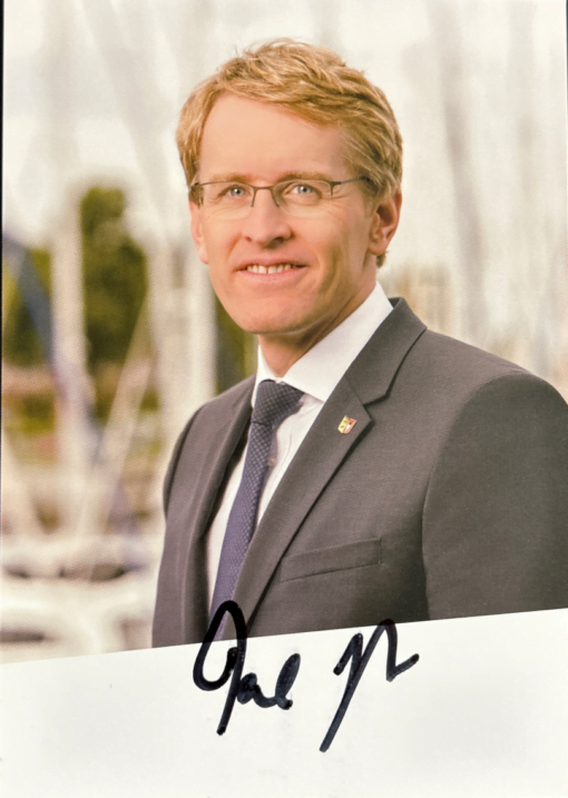 Autogramm von Daniel Günther