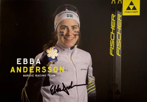 Autogramm von Ebba Andersson