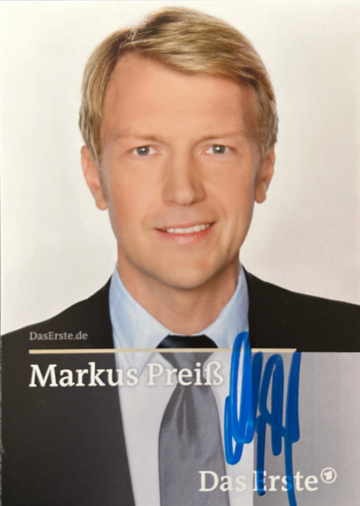 Autogramm von Markus Preiß
