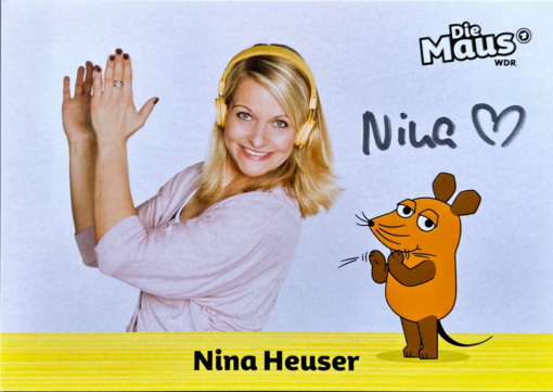Autogramm von Nina Heuser