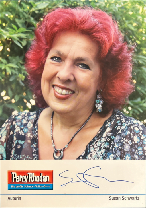 Autogramm von Susan Schwartz